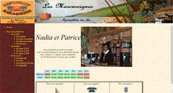 Desktop Screenshot of lesmascareignes.fr